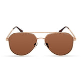 Kenneth Cole Gold Metal Sunglasses